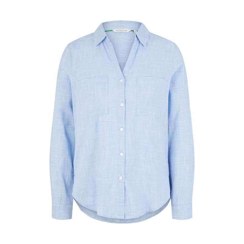 Bluse mit Brusttaschen