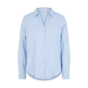 Bluse mit Brusttaschen