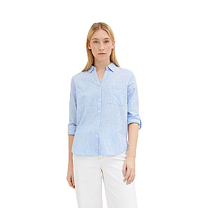 Bluse mit Brusttaschen