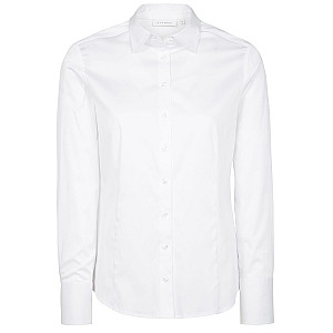 Satin Shirt Bluse Satingewebe Langarm