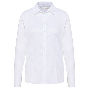 Satin Shirt Bluse Satingewebe Langarm