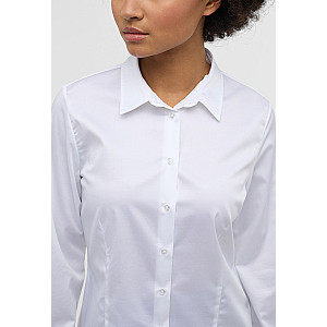 Satin Shirt Bluse Satingewebe Langarm