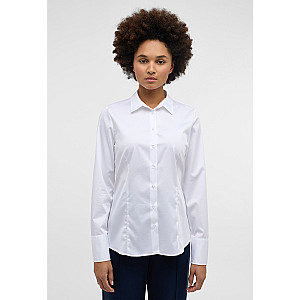 Satin Shirt Bluse Satingewebe Langarm