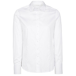 Satin Shirt Bluse Satingewebe Langarm