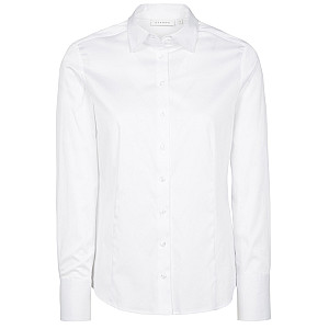 Satin Shirt Bluse Satingewebe Langarm