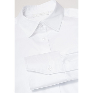 Satin Shirt Bluse Satingewebe Langarm