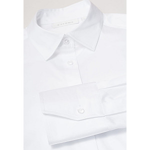 Satin Shirt Bluse Satingewebe Langarm