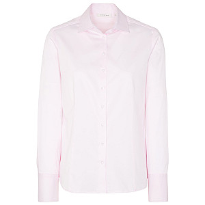 Satin Shirt Bluse Satingewebe Langarm