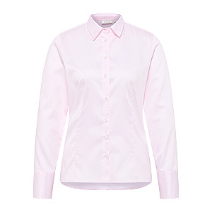 Satin Shirt Bluse Satingewebe Langarm
