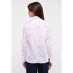 Satin Shirt Bluse Satingewebe Langarm