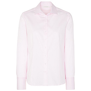 Satin Shirt Bluse Satingewebe Langarm