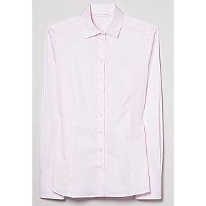 Satin Shirt Bluse Satingewebe Langarm