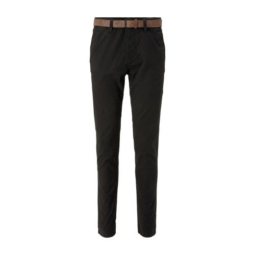 Slim Fit Chino Hose mit Gürtel