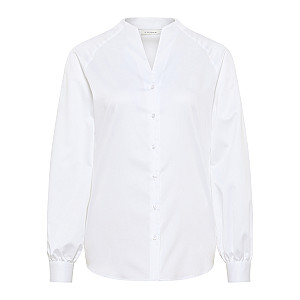 Satin Shirt Bluse Satingewebe Langarm