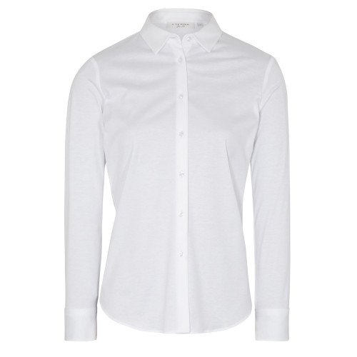 Jersey Shirt Bluse Jersey Langarm