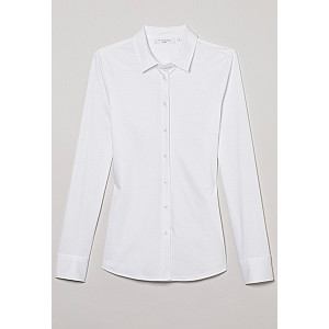 Jersey Shirt Bluse Jersey Langarm