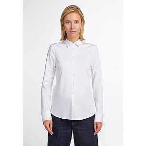 Jersey Shirt Bluse Jersey Langarm