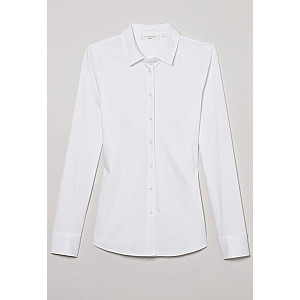 Jersey Shirt Bluse Jersey Langarm