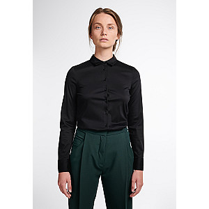 Jersey Shirt Bluse Jersey Langarm