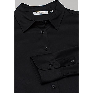 Jersey Shirt Bluse Jersey Langarm