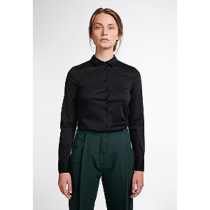 Jersey Shirt Bluse Jersey Langarm