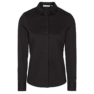 Jersey Shirt Bluse Jersey Langarm