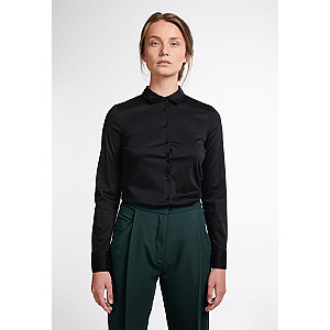 Jersey Shirt Bluse Jersey Langarm