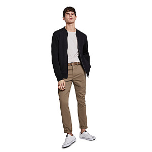 Slim Fit Chino Hose mit Gürtel