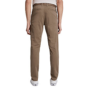 Slim Fit Chino Hose mit Gürtel