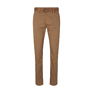 Slim Fit Chino Hose mit Gürtel