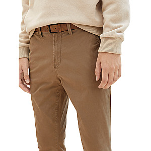 Slim Fit Chino Hose mit Gürtel