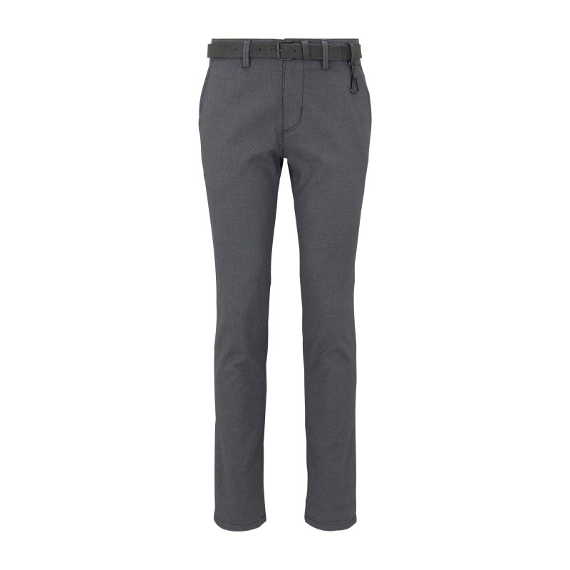 Straight Fit Chino Hose mit Gürtel
