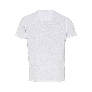 Henley Shirt mit kurzem Arm aus reiner Baumwolle