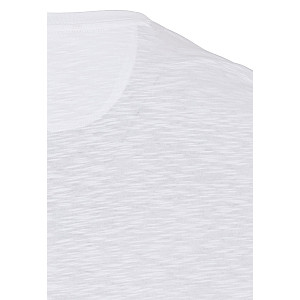 Henley Shirt mit kurzem Arm aus reiner Baumwolle