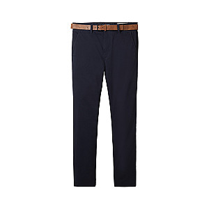 Slim Fit Chino Hose mit Gürtel