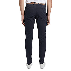 Slim Fit Chino Hose mit Gürtel