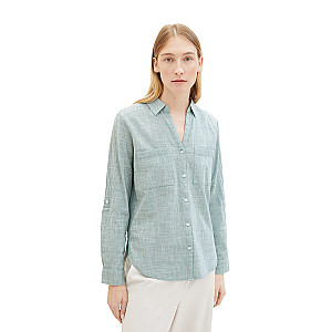 Bluse mit Brusttaschen