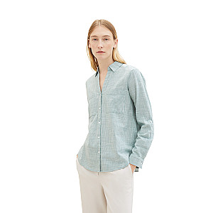 Bluse mit Brusttaschen