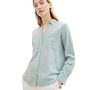 Bluse mit Brusttaschen