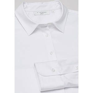 Jersey Shirt Bluse Jersey Langarm