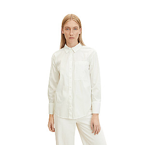 Loose Fit Bluse mit Brusttasche